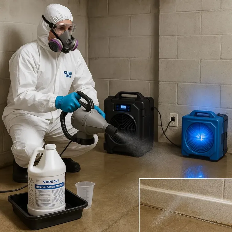Sanitization and Odor Removal process in Highland Springs, VA
