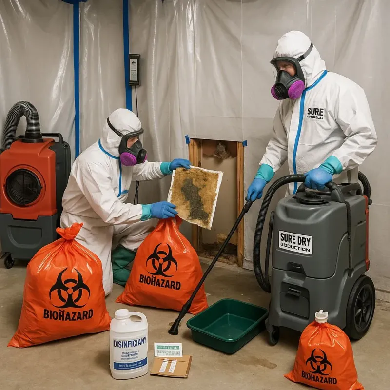 Contaminated Water Handling Protocols process in Highland Springs, VA