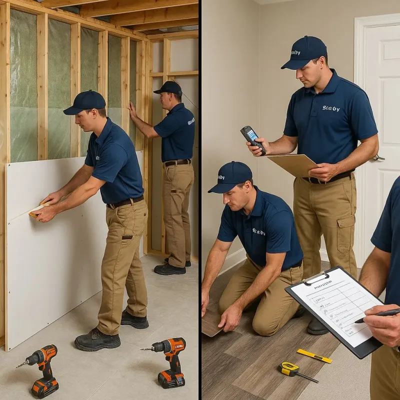 Repairs and Reconstruction process in Highland Springs, VA