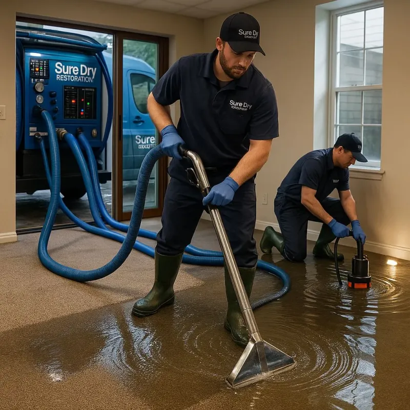 Water Extraction and Removal process in Highland Springs, VA